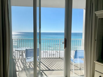Relax and enjoy the awesome view from your private balcony!